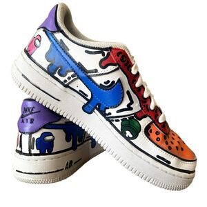 RARE Custom NIKE Air Force 1 AMONG US (Women's 7, Youth 5.5Y) Sneakers